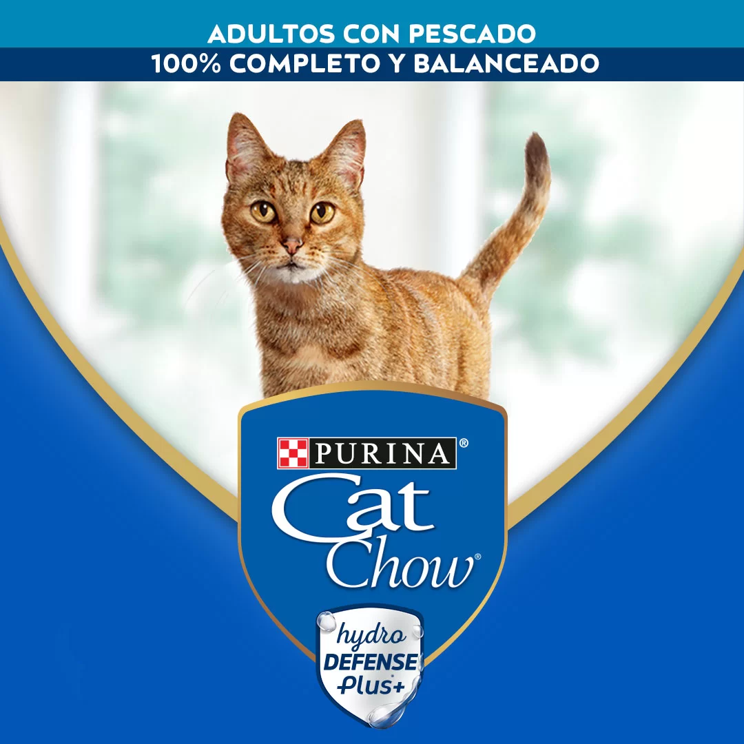 Comida Húmeda Para Gatos Cat Chow Adulto Pescado x 85 Gr - Image 4