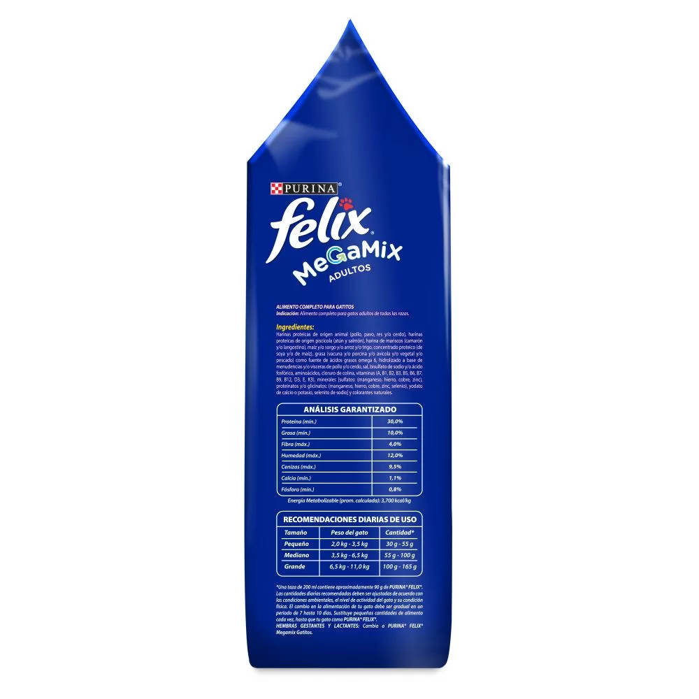 Comida Para Gato Felix Adulto Triple Delicious Mar x 1.5 Kg - Image 3