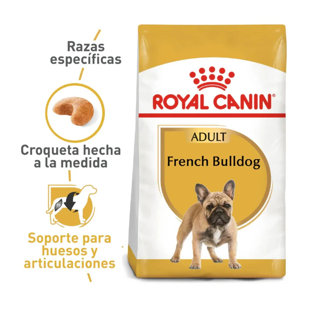 Comida Para Perro Royal Canin Bhn  Bulldog Frances Adulto x 3 Kg