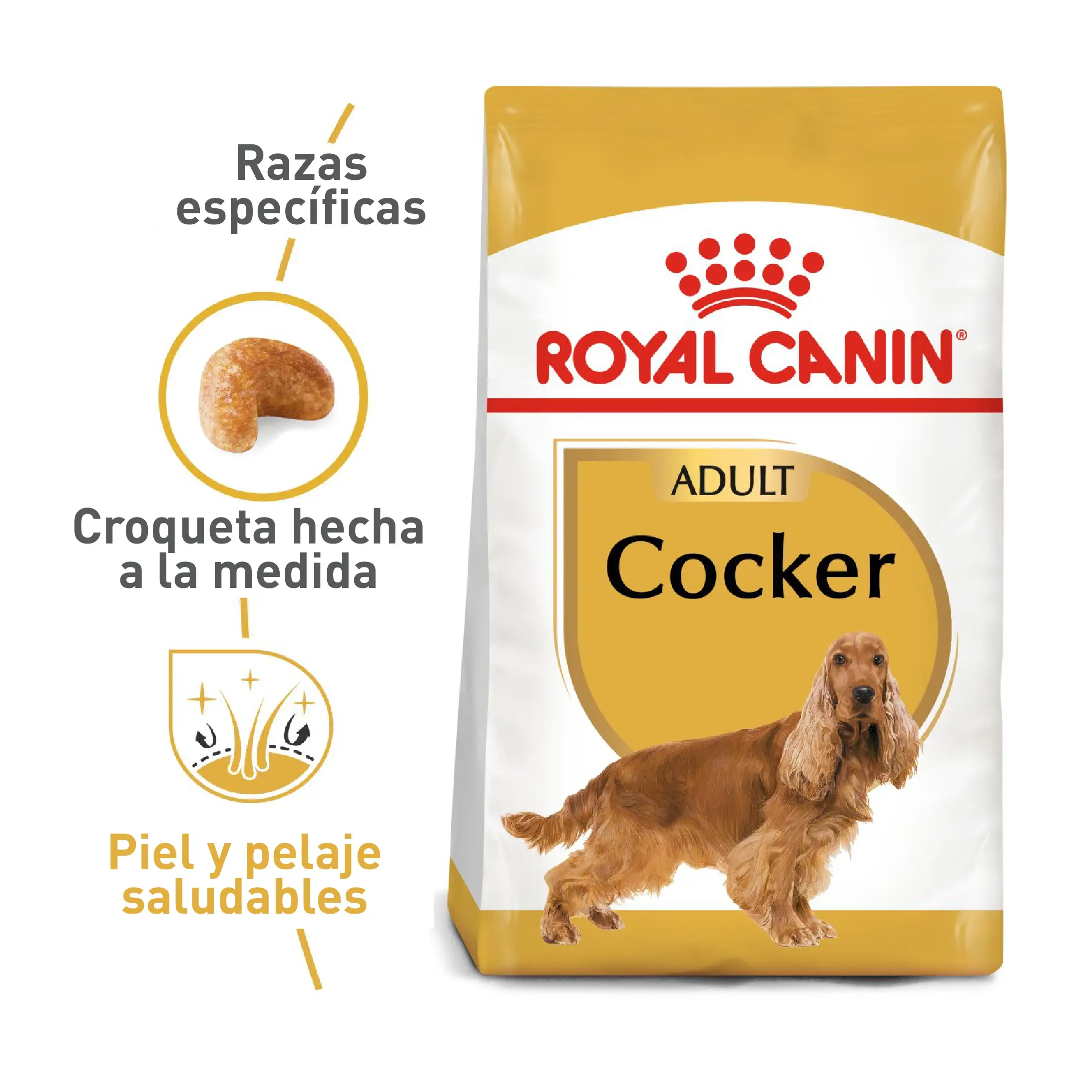 Comida Para Perro Royal Canin Bhn Cocker Adulto x 3 Kg