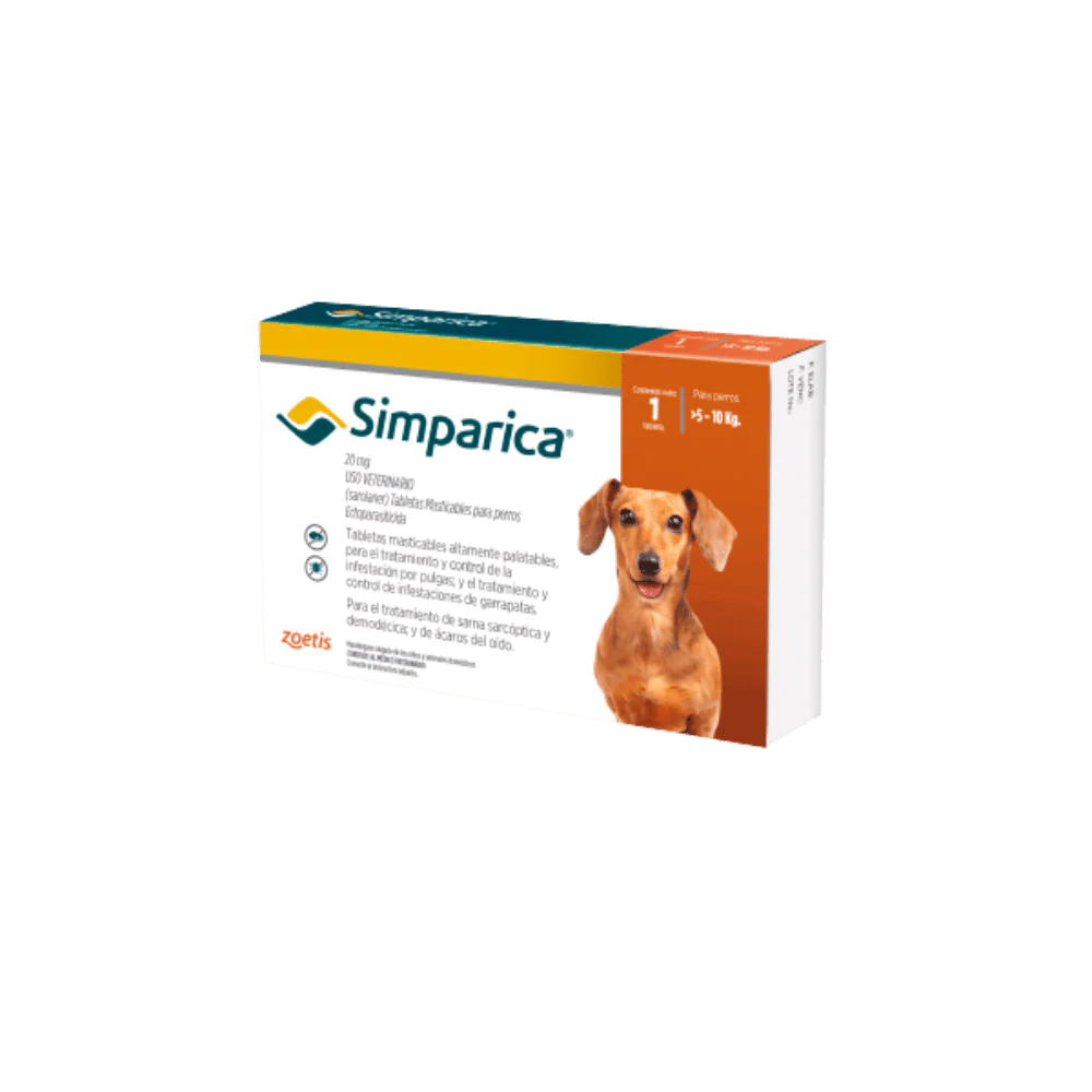 Antiparásitario Externo Para Perro Simparica Caja 1 Tableta - Image 3