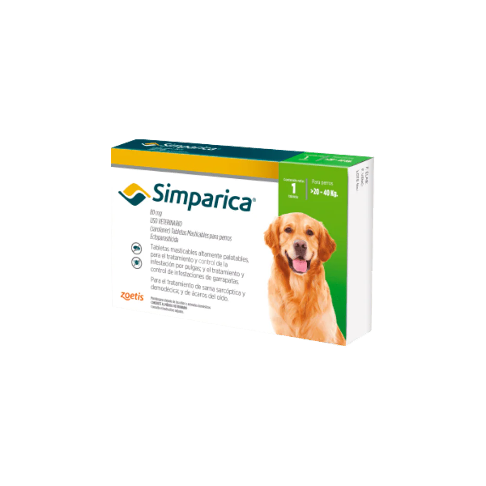 Antiparásitario Externo Para Perro Simparica Caja 1 Tableta - Image 5