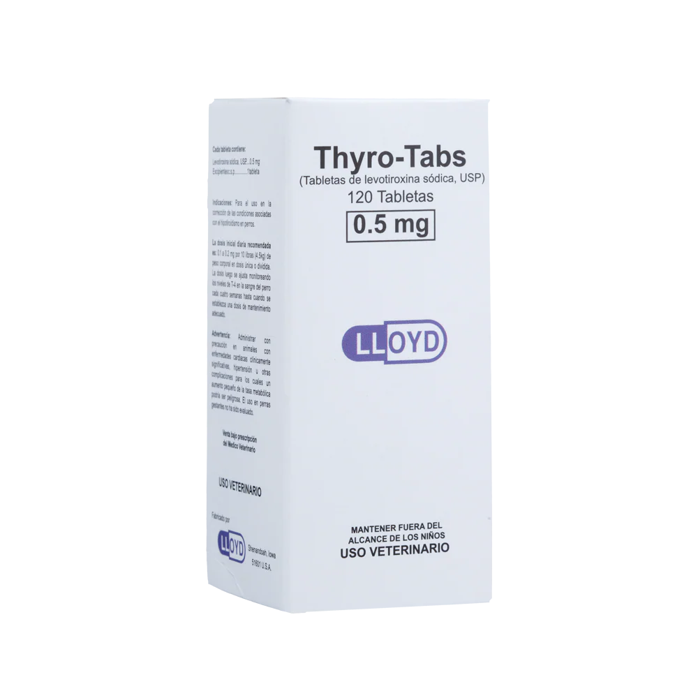 C Thyro-Tabs soporte tiroideo para perros x 120 tabletas - Image 12