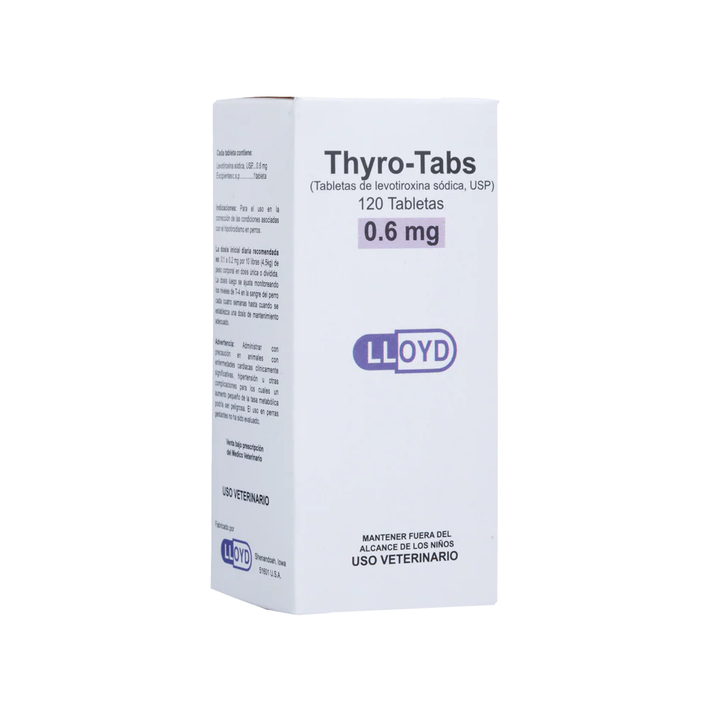 C Thyro-Tabs soporte tiroideo para perros x 120 tabletas - Image 14