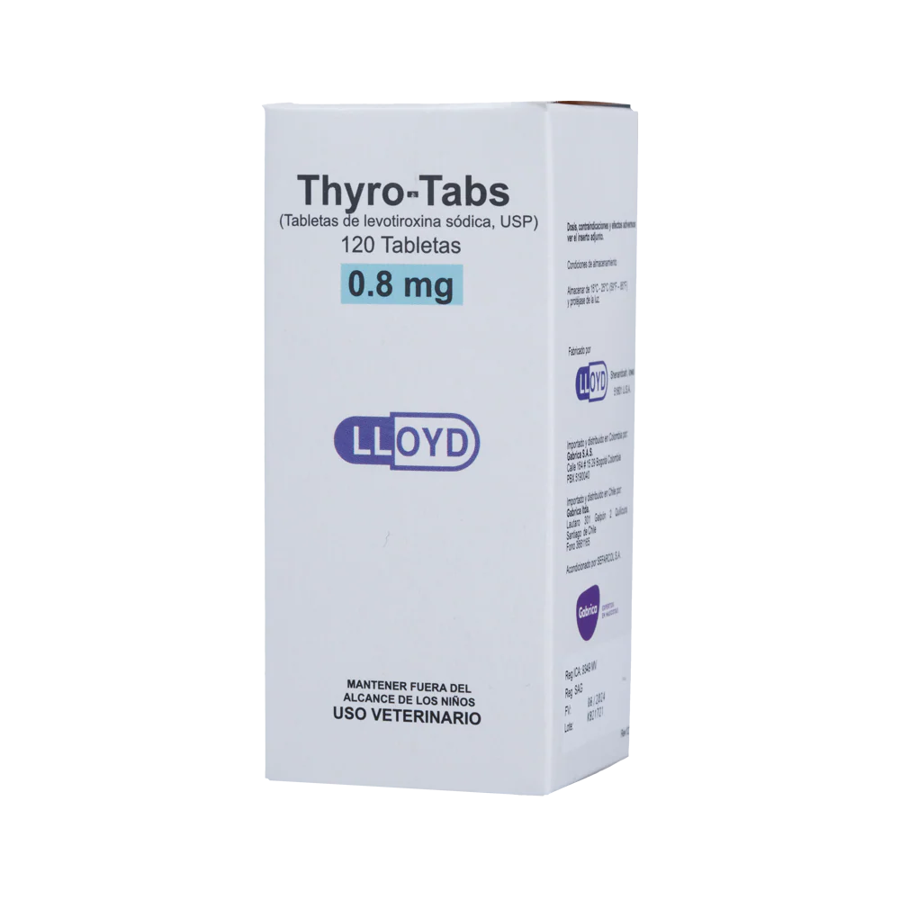 C Thyro-Tabs soporte tiroideo para perros x 120 tabletas - Image 15