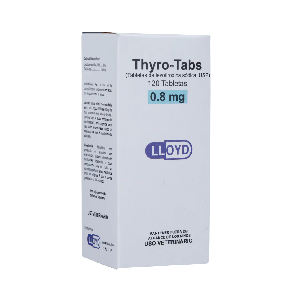 C Thyro-Tabs soporte tiroideo para perros x 120 tabletas - Image 16