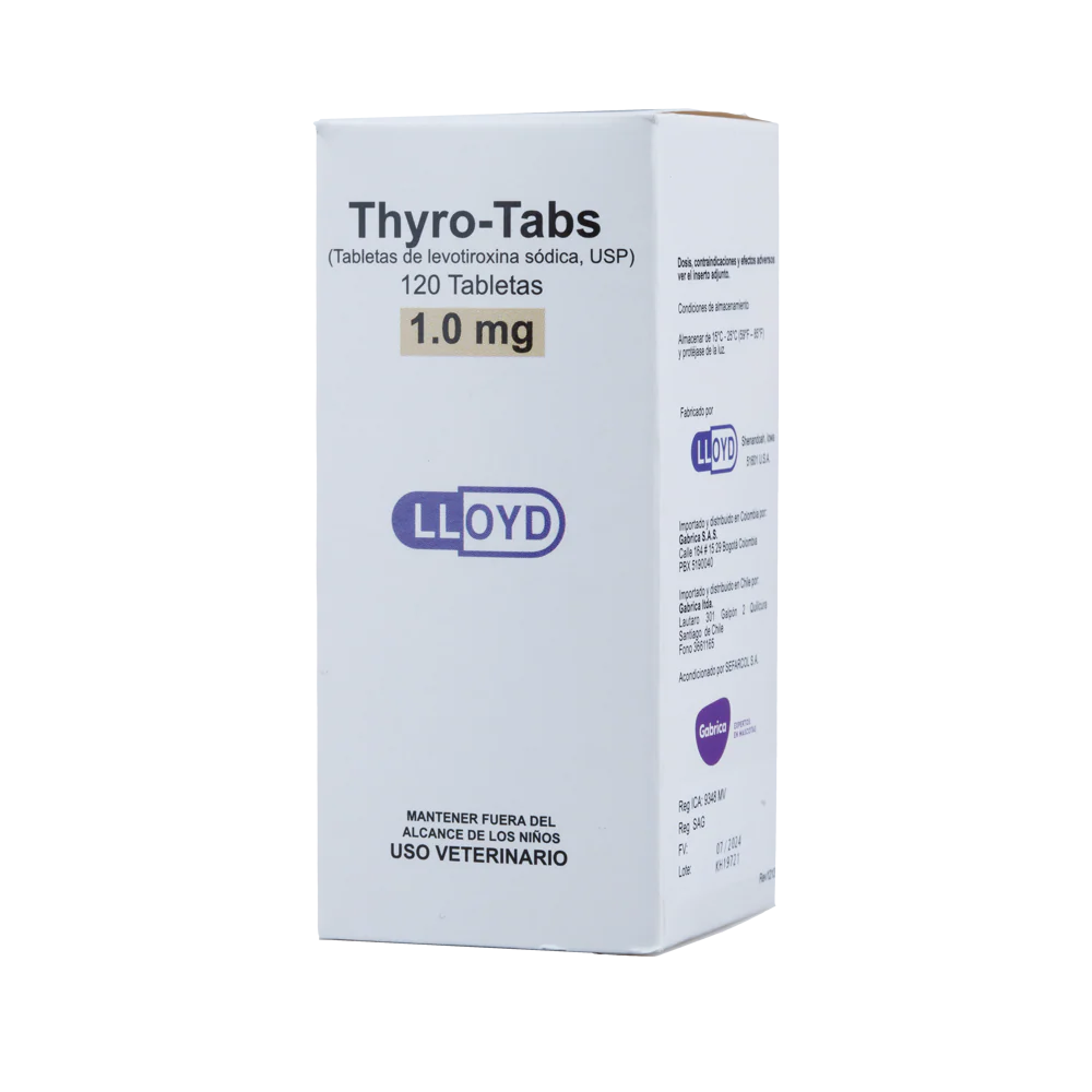 C Thyro-Tabs soporte tiroideo para perros x 120 tabletas - Image 18