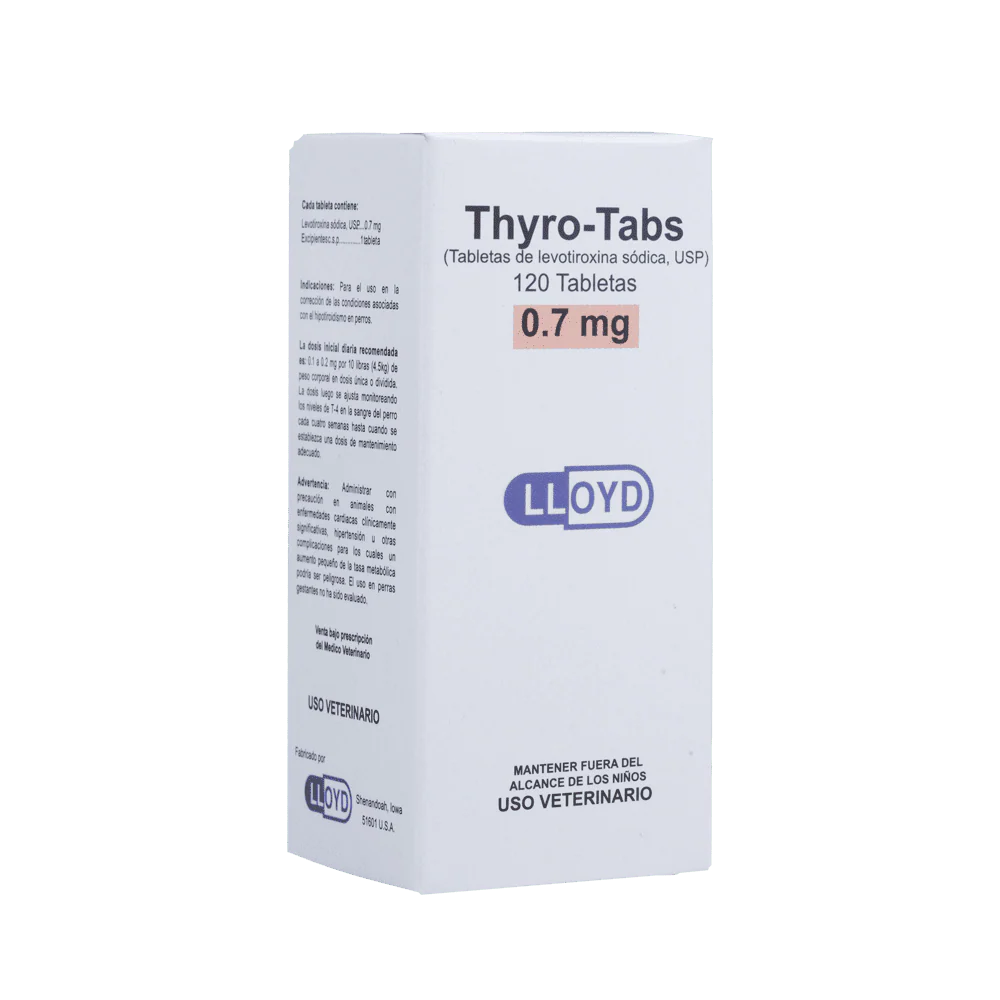 C Thyro-Tabs soporte tiroideo para perros x 120 tabletas - Image 21