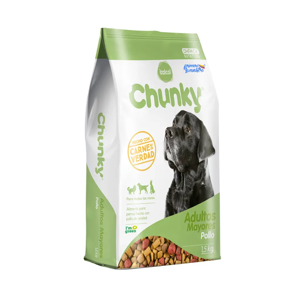 Comida Para Perro Chunky Adulto Mayores