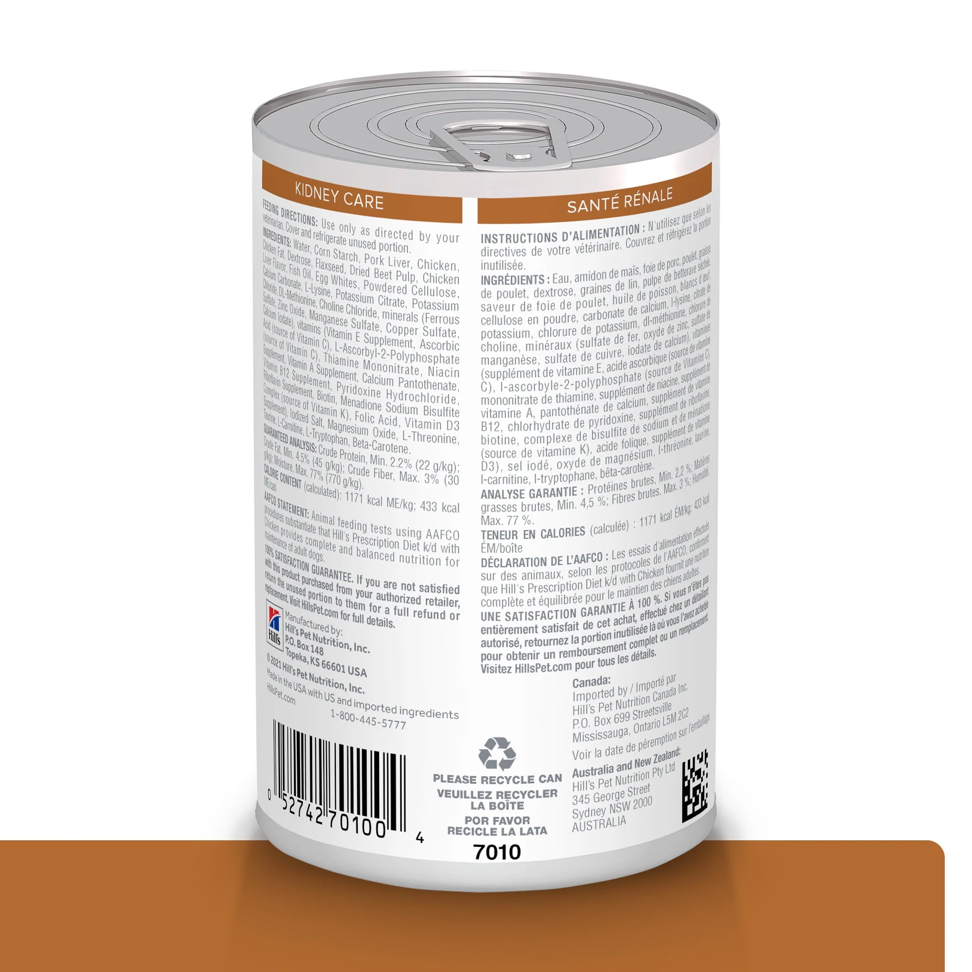 Comida Húmeda Para Perro Hills Prescription Cuidado Renal K/D 13 Onz - Image 2