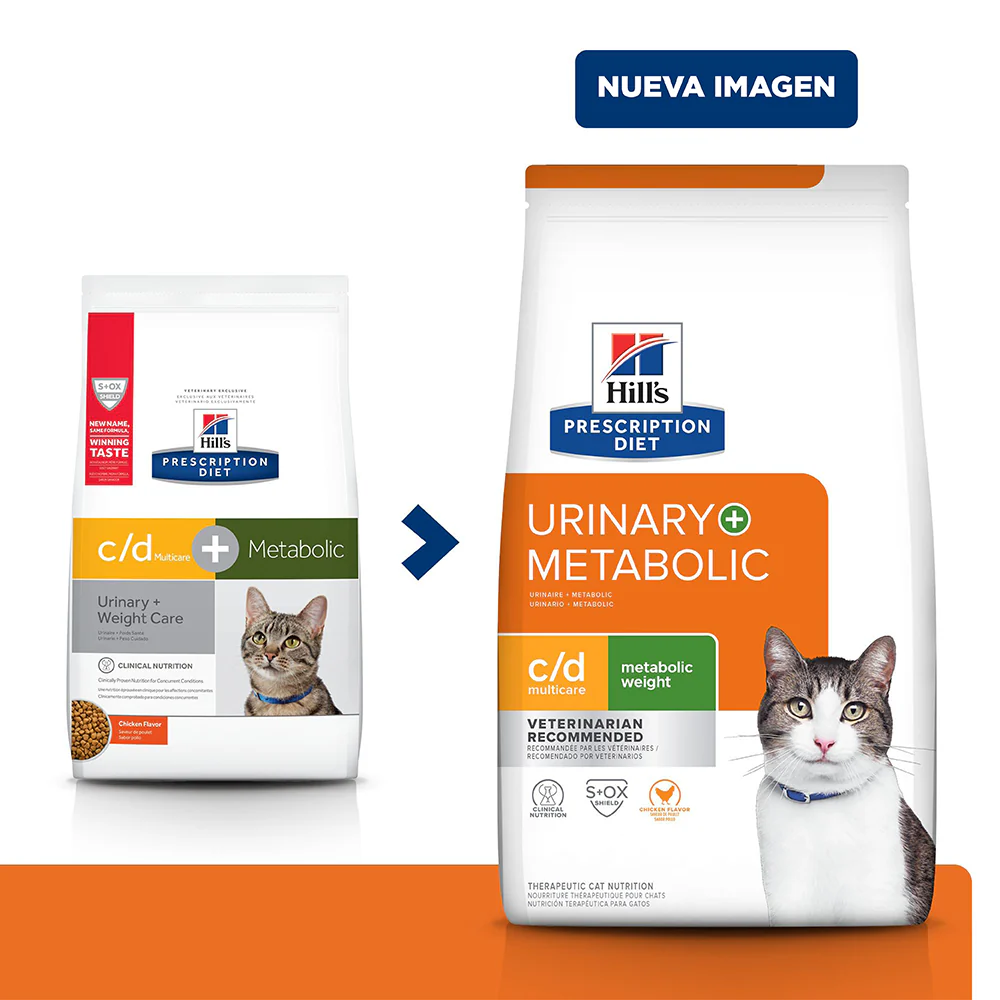 Hill's Prescription Diet Metabolic + Urinary Concentrado para gato Adulto 6,35 Lb (2,88Kg) - Image 3