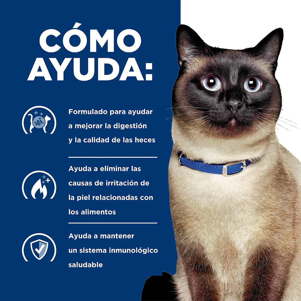 Hill's Prescription Diet z/d Concentrado para Gato sensibilidades alimentarias 4 Lb (1,81) - Image 4