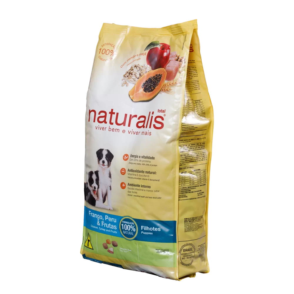 Comida Para Perro Cachorro Naturalis Pollo Pavo Y Frutas 2Kg - Image 4