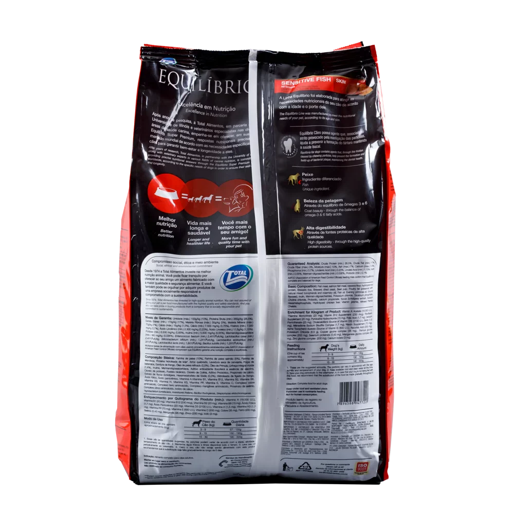 Comida para perro Equilibrio Adulto Sensitive Fish 15KG - Image 2