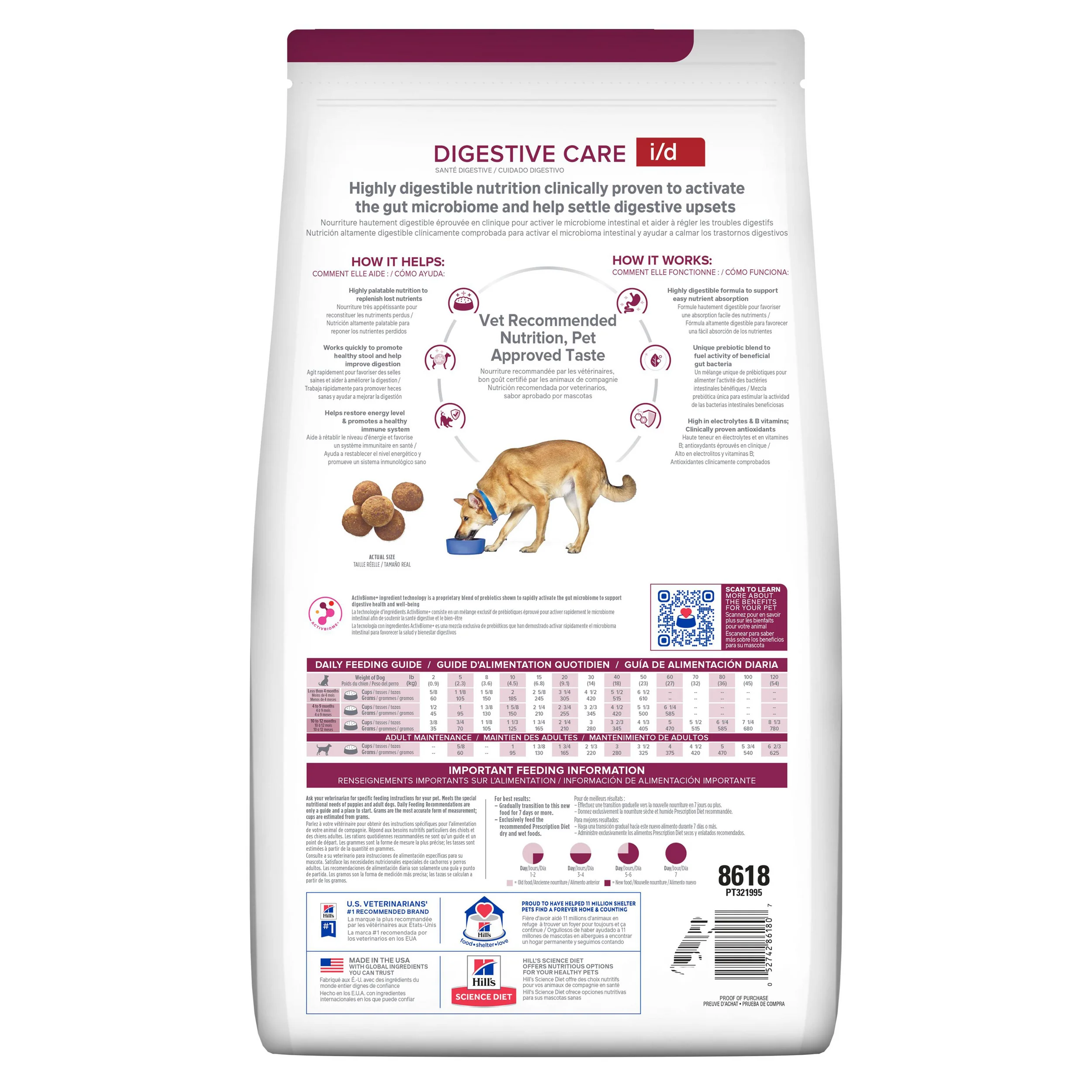 Hill's Prescription Diet i/d Alimento para perro Cuidado Digestivo - Image 2