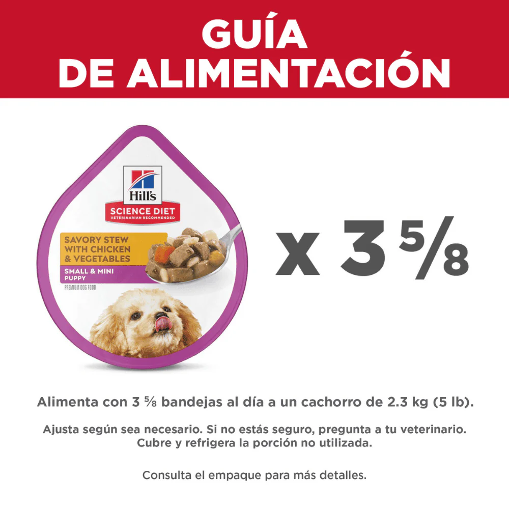Hill's Science Diet Adulto alimento húmedo perro adulto raza pequeña pollo 99g - Image 3