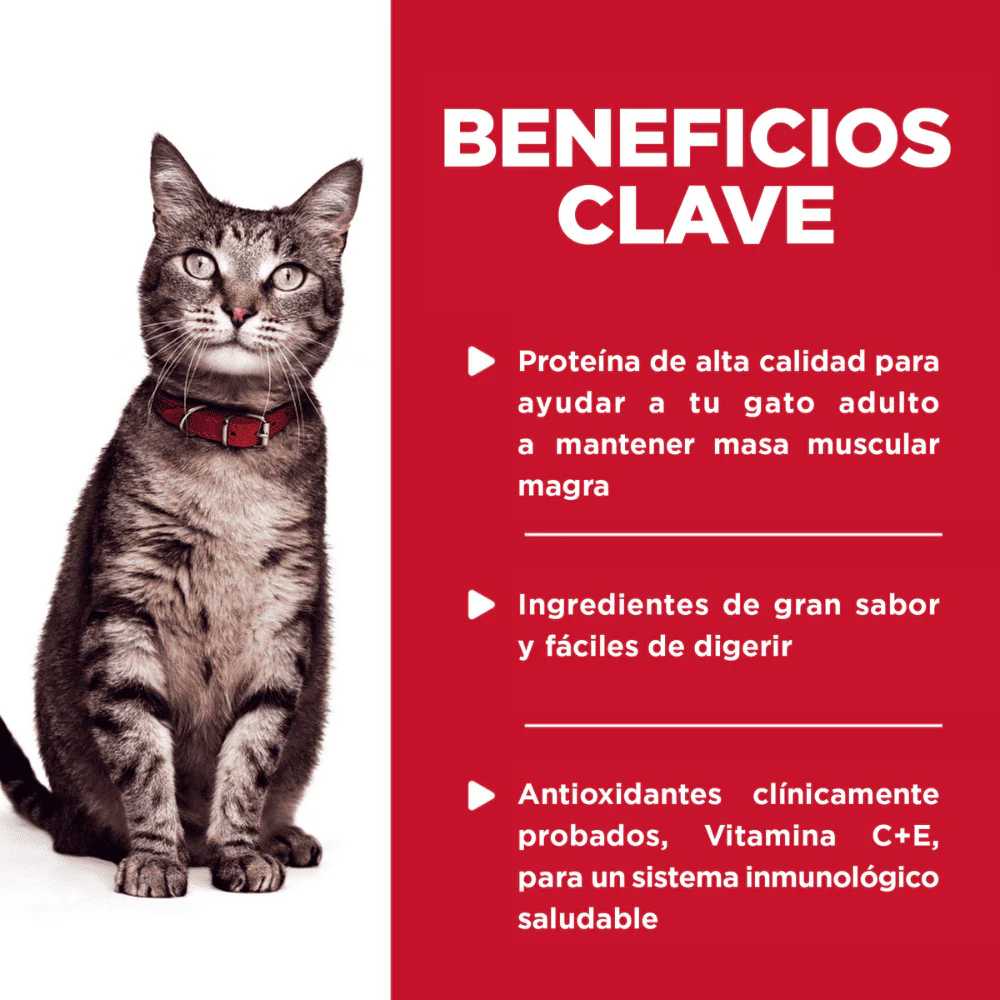 Hill's Science Diet alimento húmedo en pouch para gato adulto sabor pescado 79g - Image 2