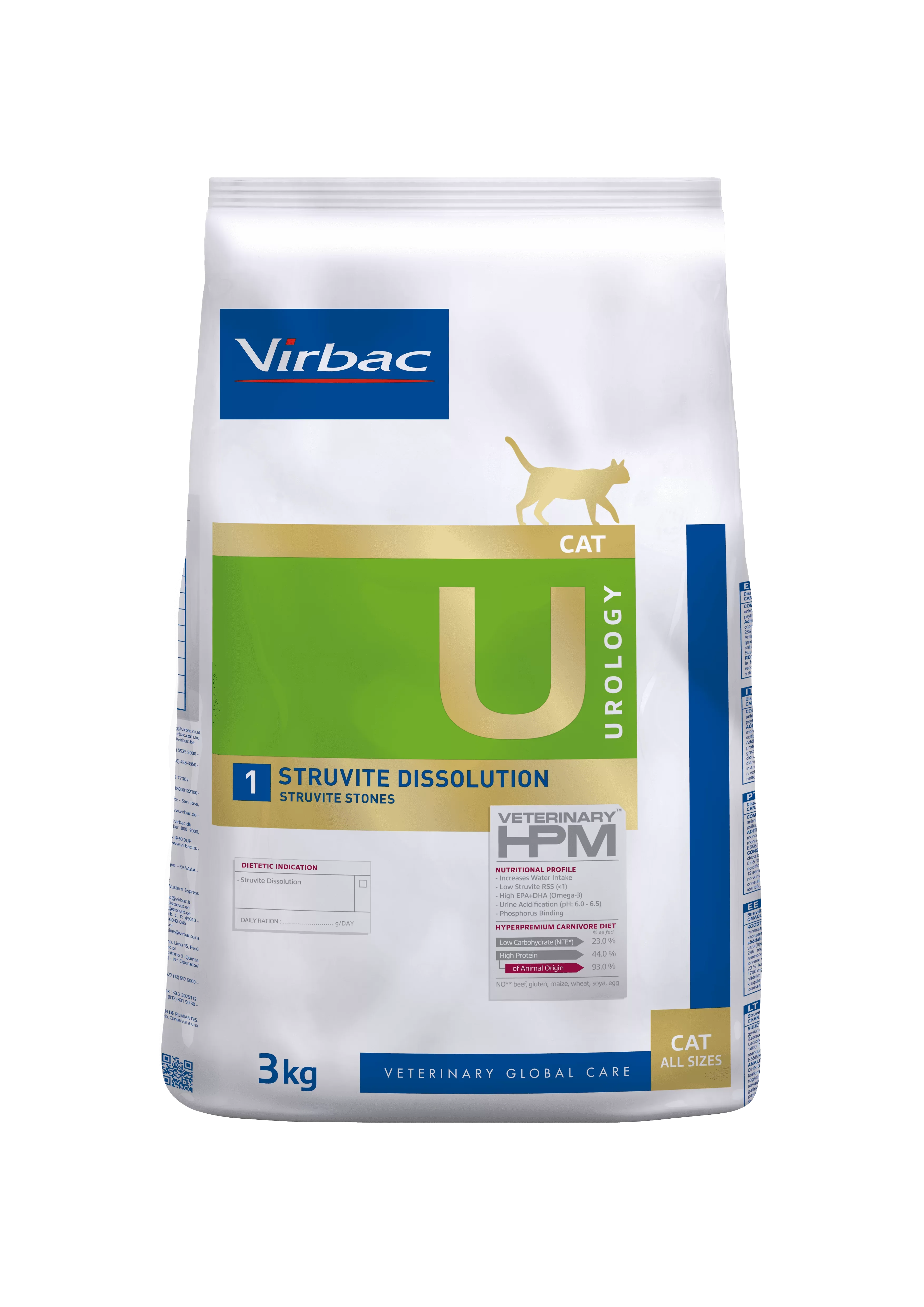 Comida Para Gato Virbac Urology Struvite Dissolution